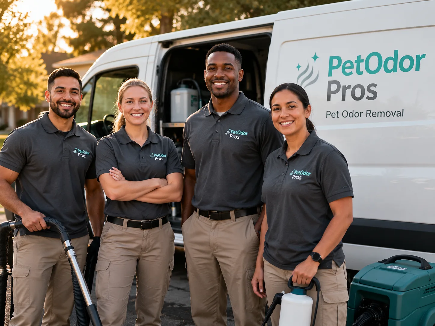 Pet Odor Removal team serving Muncy, PA